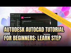 Autodesk AutoCAD Tutorial: Learn Basics & 2D/3D Drafting (2026)