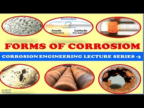 Eight Forms of Corrosion Part A - Corrosion Engineering : Lecture Series 3 Industrial Practice