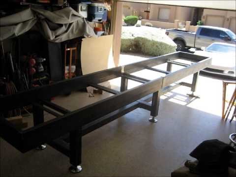 DIY Steel Shuffleboard Table