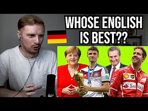 Reaction To German Celebrities Speaking English