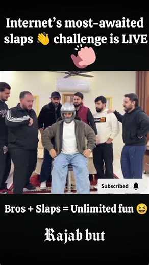 Internet’s most-awaited slap challenge is LIVE