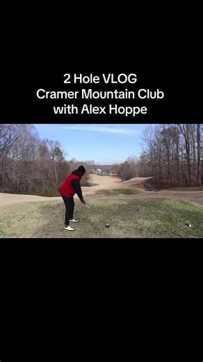 Day of Golfing with Alex Hoppe at Cramer Mountain Club
