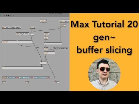 Max/MSP Tutorial 20: gen~ Buffer Slicing