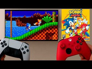 Como jugar SONIC MANIA de 2 jugadores en una pantalla (CUALQUIER PLATAFORMA)