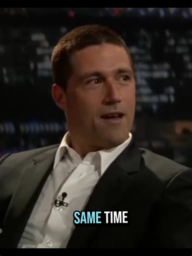 Matthew Fox and Jimmy Fallon discusses about Lost finale #matthewfox #myking👑 #jackshephard #lostabc #oceanic815 #behindscenes