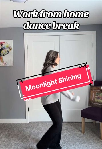 Busting Out a Line Dance During Work from Home