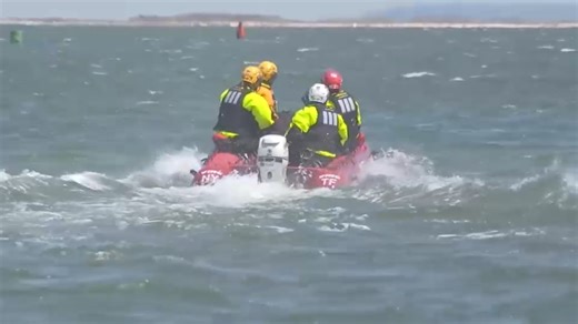 New York Task Force One simulates hurricane preparedness drills on Fire Island