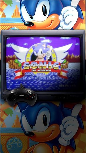 Sonic 1 - O Grande Sucesso do Mega Drive #sonicthehedgehog #megadrive