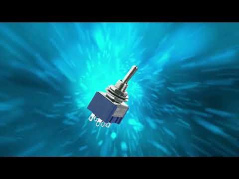 6 post mini toggle switch wired for reverse polarity.