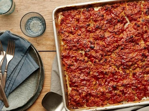 Make This Easy Sheet-Pan Glazed Meat Loaf