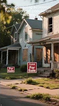 Top 10 Poorest Towns in America 🇺🇸 | Struggling Communities in the USA