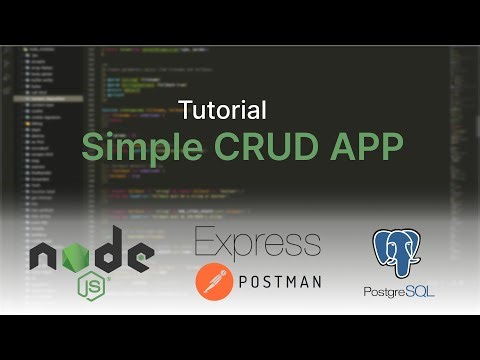Tutorial membuat Simple Crud APP menggunakan Node JS & Postgresql