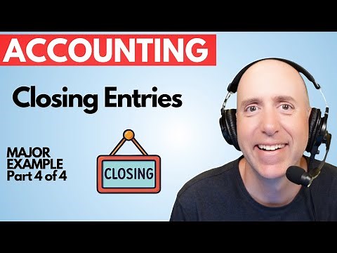 FA17 – Closing Entries - Comprehensive Accounting Problem (Part 4 of 4)