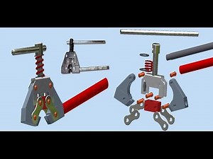 Tuto-57 Inventor 2016 Assemblage Dérive chaine moto (débutant)