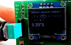 How to get the number selected by Encoder?