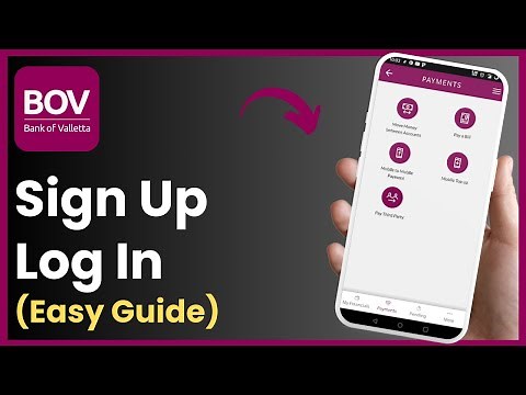How To Log In Bank Of Valletta Create | Account