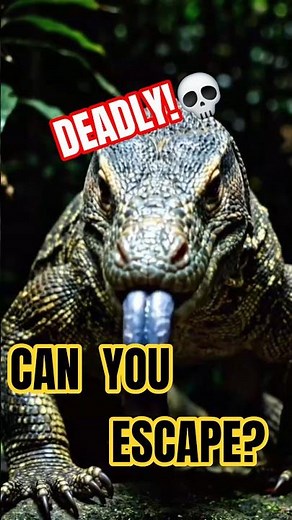 This Lizard Is Faster Than It Looks… and Way More Dangerous