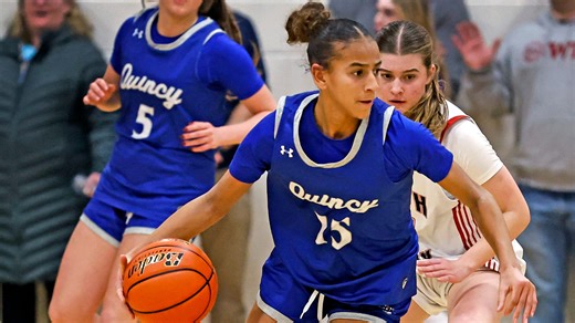 Freshman blossoming into scoring star for Quincy High girls basketball