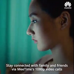 Reach your family and friends with HUAWEI MeeTime. Enjoy 1080p video calls wherever you are. | Huawei Mobile