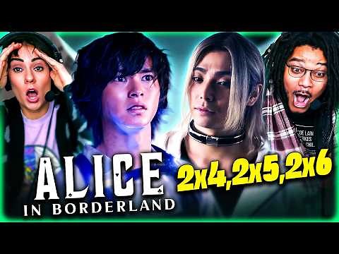 ALICE IN BORDERLAND Season 2 Episode 4, 5, & 6 REACTION!! 今際の国のアリス | Netflix Original
