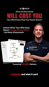 “Doctors couldn’t solve my health problems for 10 years… until I met 10X Health” - Dana White 44% of the world’s population has a genetic mutation that makes it harder for their bodies to function optimally. 10X Health has helped 130,000 people unlock exactly why they’re tired, moody, or stressed—by reading just 5 key methylation genes. Your genes play a powerful role in your physical and mental well-being, influencing everything from your mood to how you navigate daily challenges. With our gene