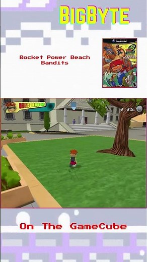 DUDE!!! Nickelodeon's Rocket Power: Beach Bandits on the Nintendo GameCube. #bigbyte