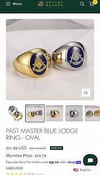 Past Master Masonic Ring – A Symbol of Leadership & Dedication!