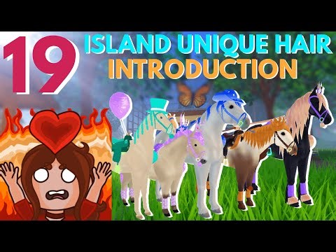Showing ALL 19 of My ISLAND UNIQUE HAIR HORSES in WILD HORSE ISLANDS on ROBLOX
