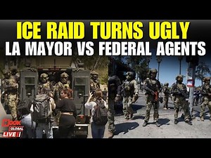 ICE Raids LIVE: LA Mayor Bass Faces Off With Armed Federal Agents | MacArthur Park | Trump |US News