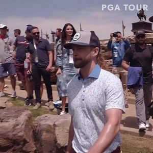 Walk to the first tee with Justin Timberlake at Bass Pro Shops Legends of Golf. | PGA TOUR Champions