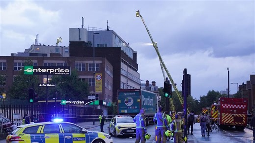 Residents had 'no idea' huge fire was tearing through their building’s roof