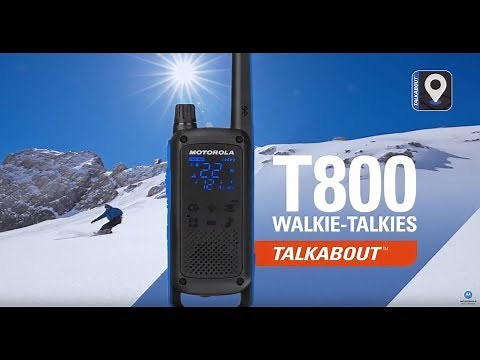 Motorola Solutions' TALKABOUT T800 Walkie-Talkies: Go Beyond Push-To-Talk