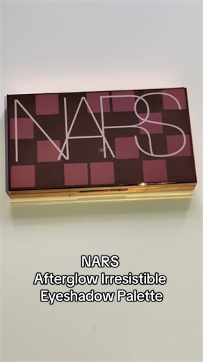 NARS Afterglow Irresistible Eyeshadow Palette Swatches