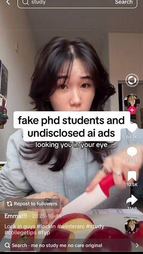 Spotting Fake PhD Ads & Undisclosed AI on FYP
