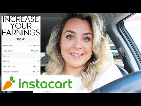 How much MONEY do INSTACART SHOPPERS make? | Real Earnings