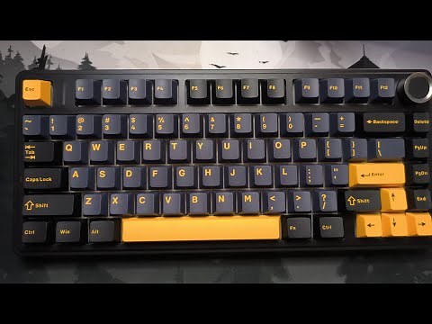 Aula F75 x Crescent Switches | Sound Test | Commissioned Build