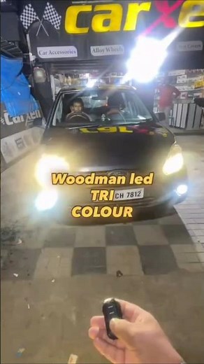 Woodman 3 in 1 LED Headlight | India's First Wireless Remote Controlled LED.