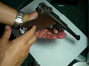 German P08 Luger - cleaning disassembly & assembly