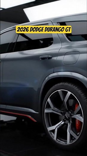 2026 Dodge Durango GT Redefined – Power Meets Precision!
