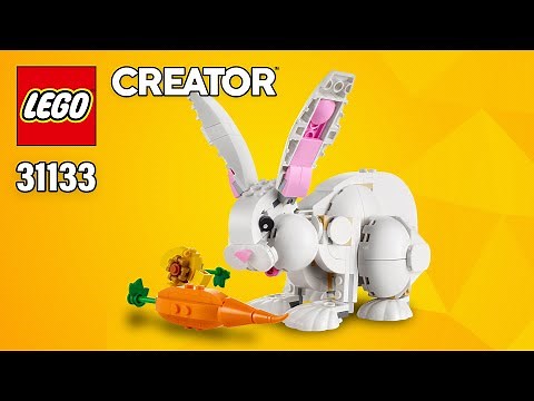 LEGO Creator | White Rabbit (31133)[258 pcs] Step-by-Step Building Instructions | Top Brick Builder