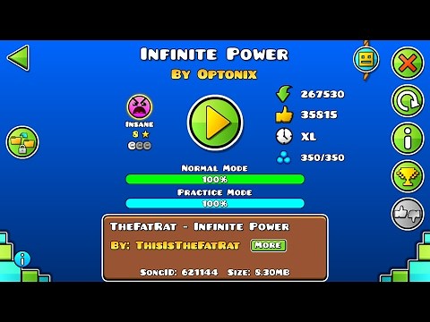 Geometry Dash 2.1 | Infinite Power by Optonix
