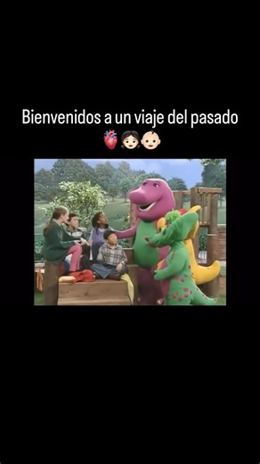 Recuerdos de mi infancia 👧🏻👶🏻👣 on Instagram: "Bienvenidos a un viaje del pasado 🫀👧🏻👶🏻 Barney, canciones 🥹 #infancia #niñez #recuerdos #viral #seguir #memories #nostalgia #recuerdosdemiinfancia"