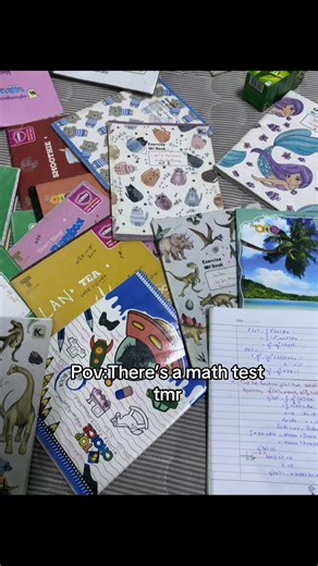 Preparing for Tomorrow's Math Test