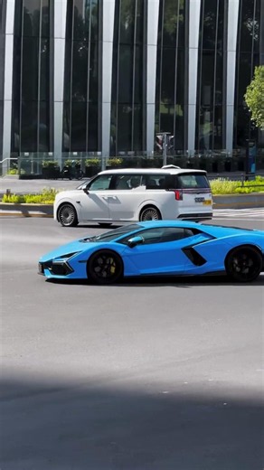 🩵The New Lamborghini Aventador Is So Cool🔥🏎️ Ultimate V12 Supercar in Action #Lamborghini #Aventador