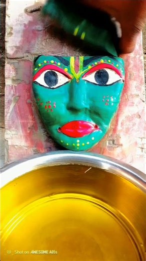 hu ru ru rajasthani song 🔥 krishna statue meking at home 🚩 krishna murti meking 🙏 laddu gopal 🥰 #yt