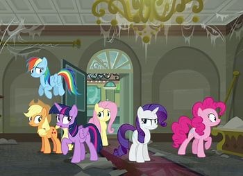 My Little Pony: Friendship Is Magic S6 E10 "The Saddle Row Review" - TV Tropes