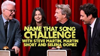 Jimmy Fallon Beat Steve Martin, Martin Short, & Selena Gomez at Name That Song