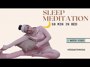 10-Minute Meditation in Bed (Fall Asleep Peacefully)
