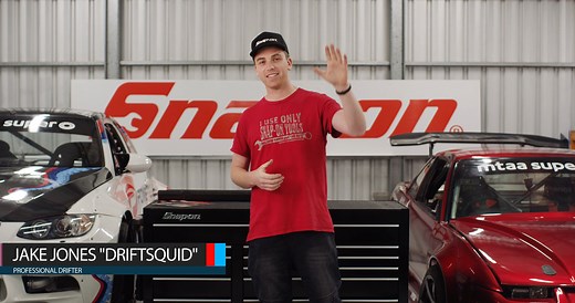 COMING SOON... Jake Jones 'DriftSquid' takes delivery of his Snap-on Tools Starter Kit! The 282-piece kit includes all of the tools a budding mechanic or apprentice needs to get on their feet! Keep your eyes out for the full video dropping next week. | Snap-on Tools