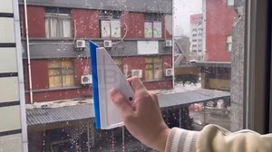 Window Tint Tools Car Window Squeegee Side Swipe,Window Tint Squeegee with Replaceable Red PU Bevel Blades Window Tinting Tools for Car Window Glass Film